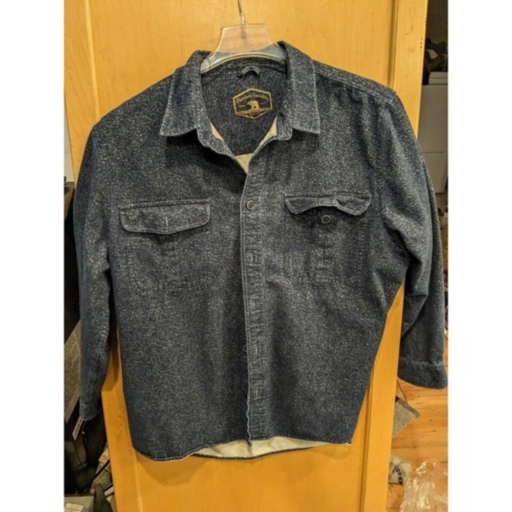 Freedom Foundry Shacket Mens XL Plaid‎ Shirt Fleece Flannel Lumberjack Cotton
